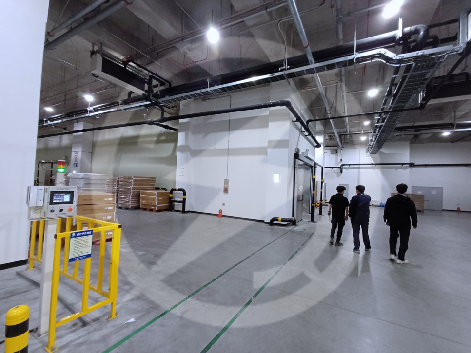 지하철 지하상가 인테리어 전기 시공 공사 시공 사진 5