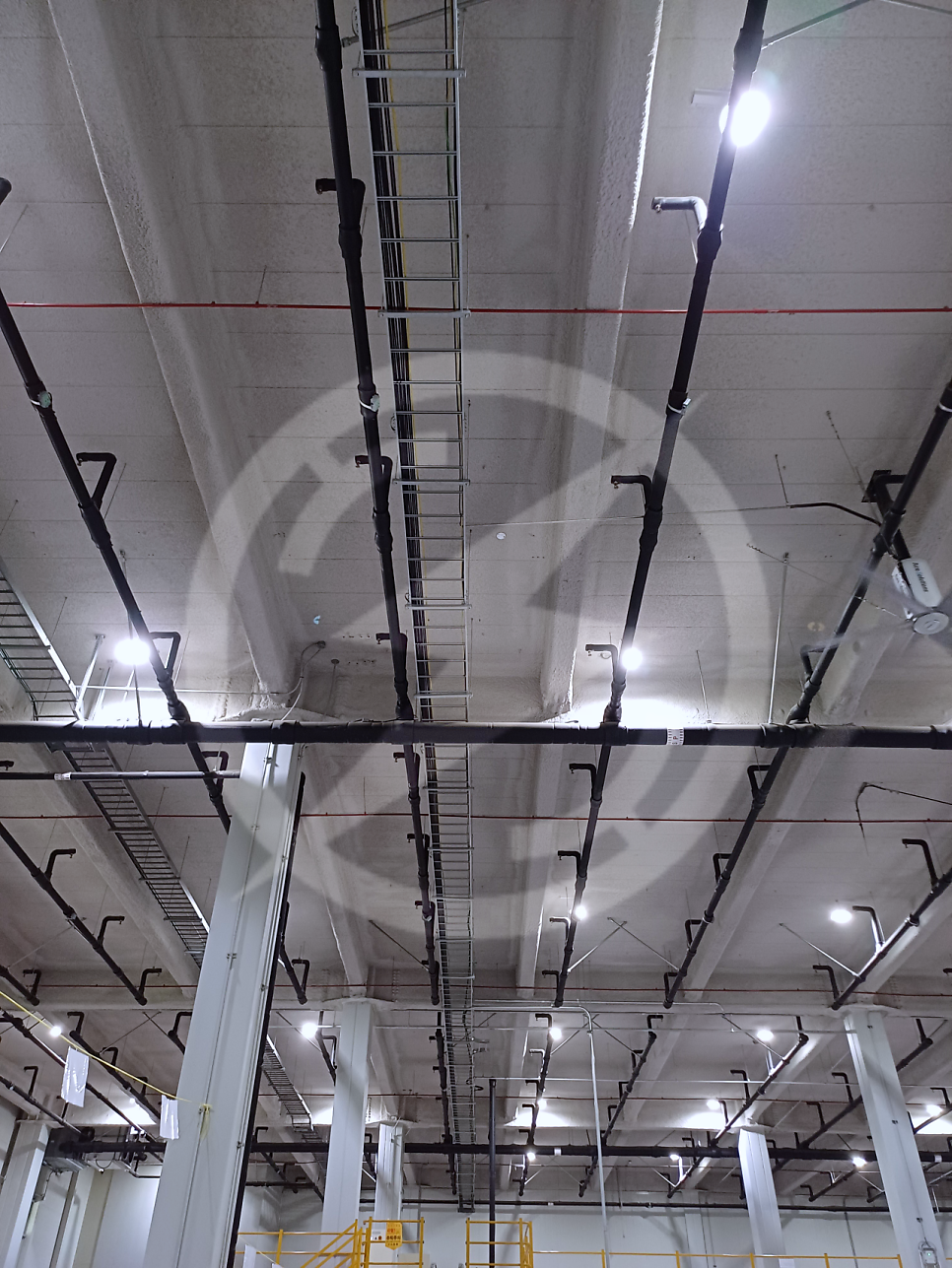 지하철 지하상가 인테리어 전기 시공 공사 시공 사진 6