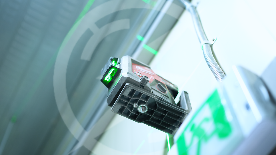 지하철 지하상가 인테리어 전기 시공 공사 시공 사진 9