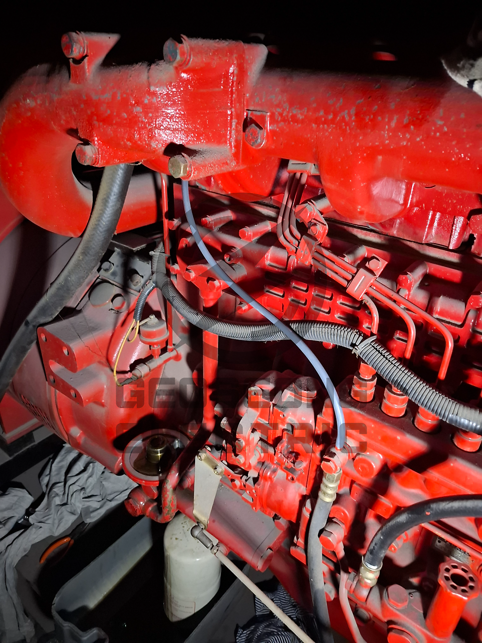 공공시설 발전기 연료호스 교체 공사 시공 사진 1