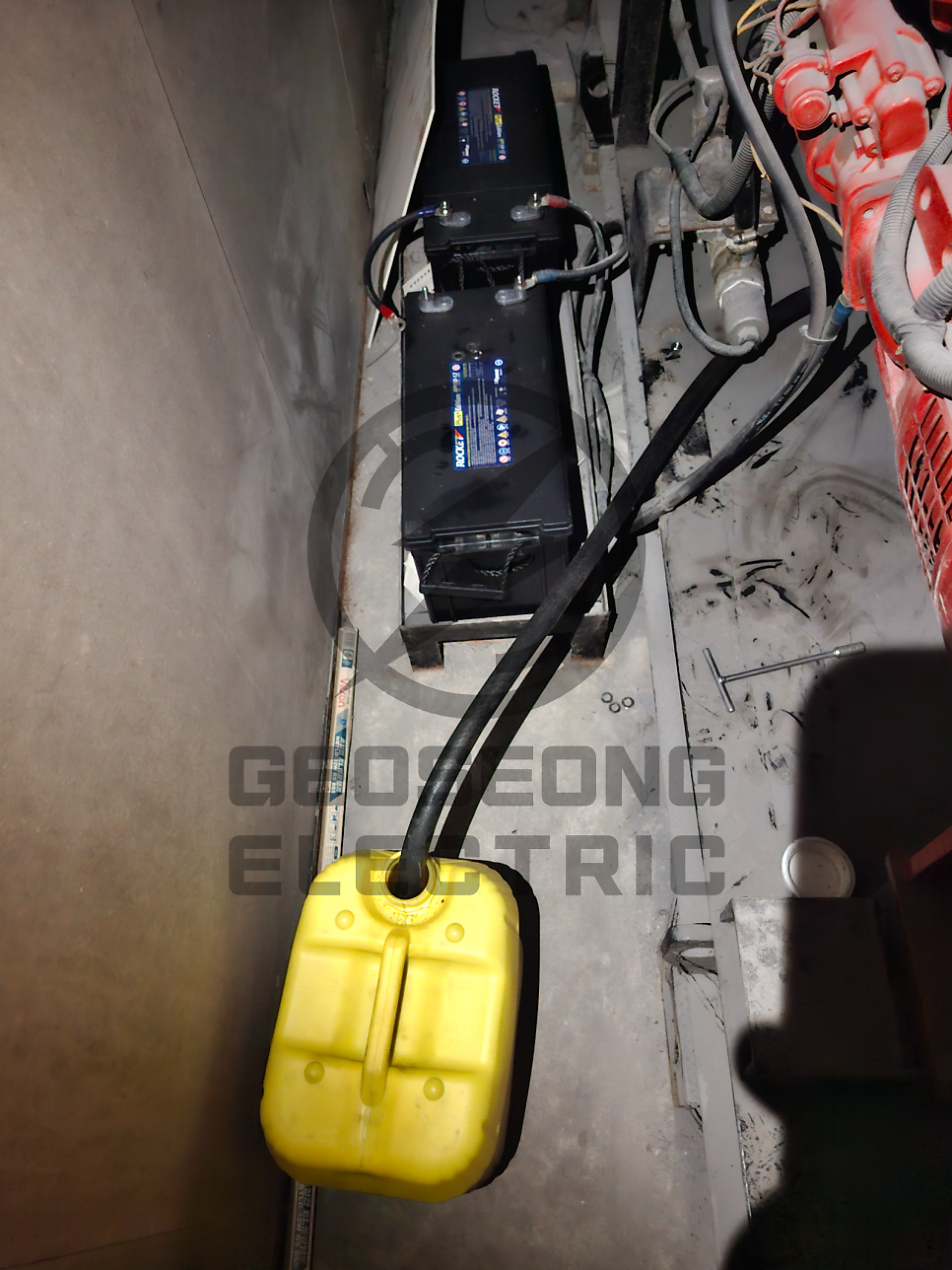 공공시설 발전기 연료호스 교체 공사 시공 사진 11