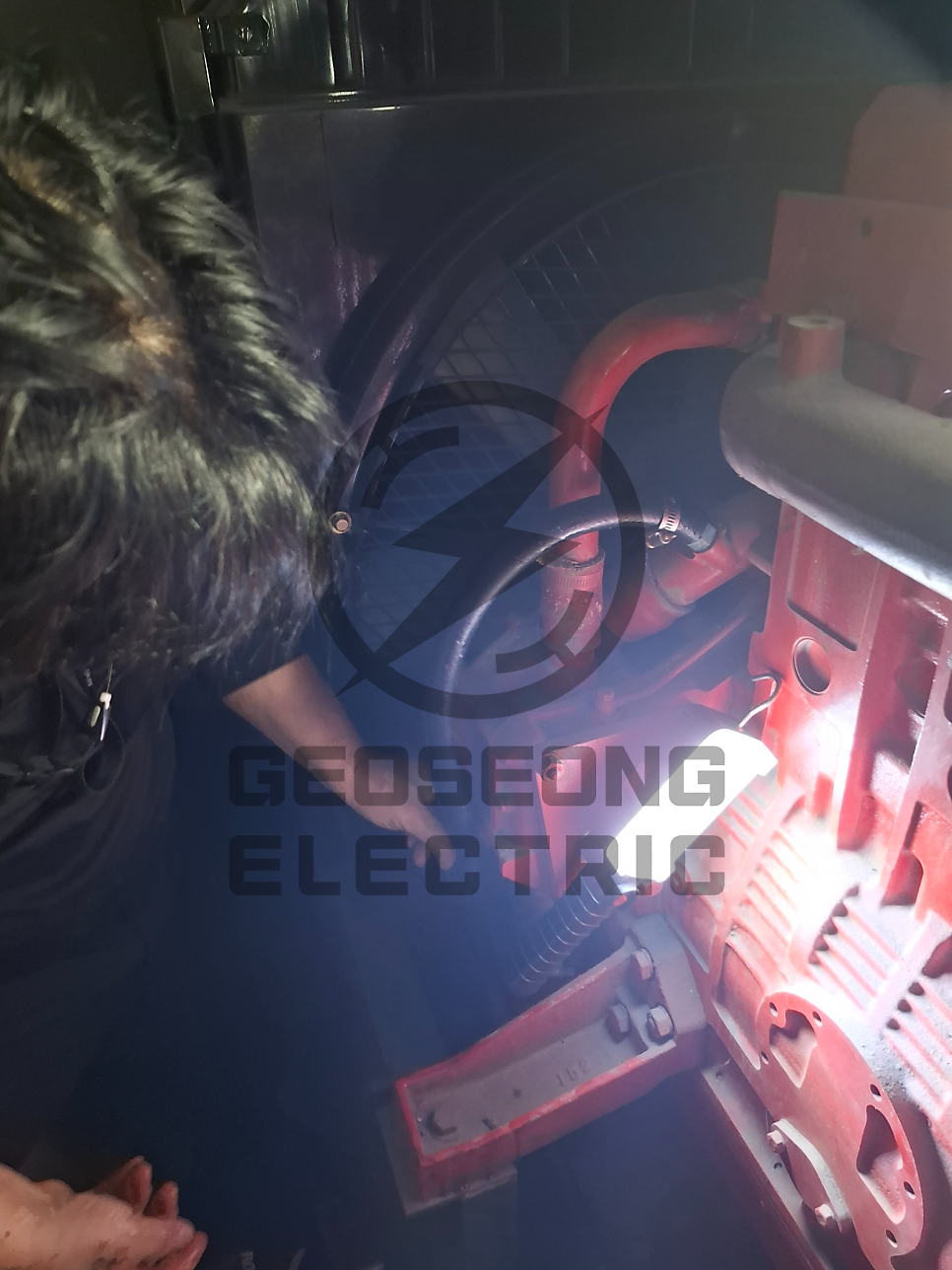 공공시설 발전기 연료호스 교체 공사 시공 사진 12