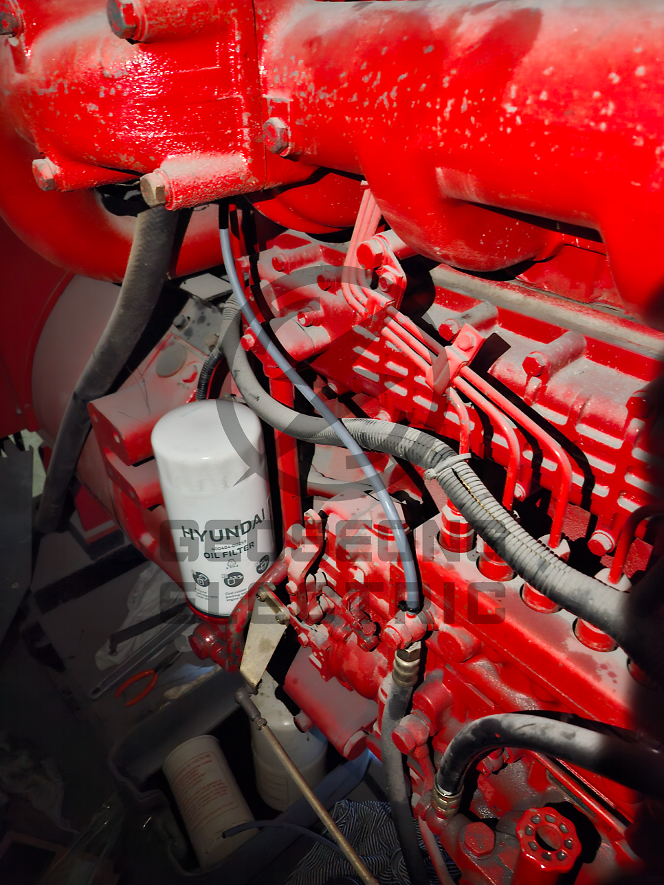 공공시설 발전기 연료호스 교체 공사 시공 사진 3