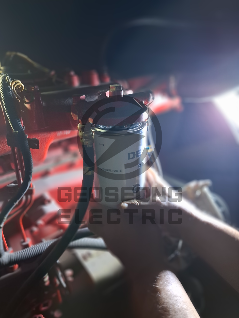 공공시설 발전기 연료호스 교체 공사 시공 사진 7