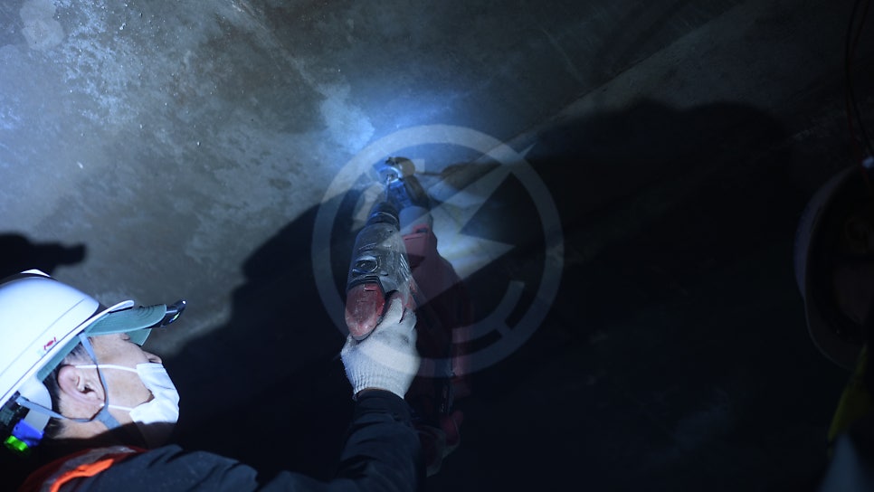 관공서 학교 경찰서 LED 전등 교체 공사 시공 사진 14