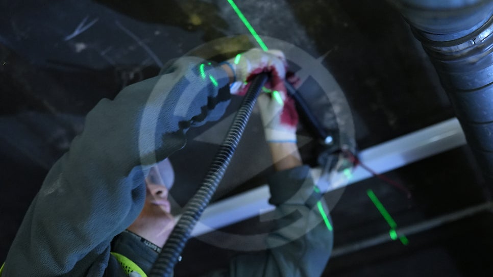 관공서 학교 경찰서 LED 전등 교체 공사 시공 사진 6