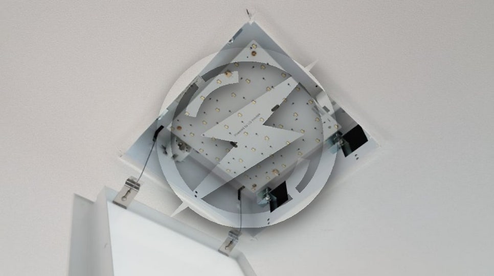 관공서 학교 경찰서 LED 전등 교체 공사 시공 사진 9