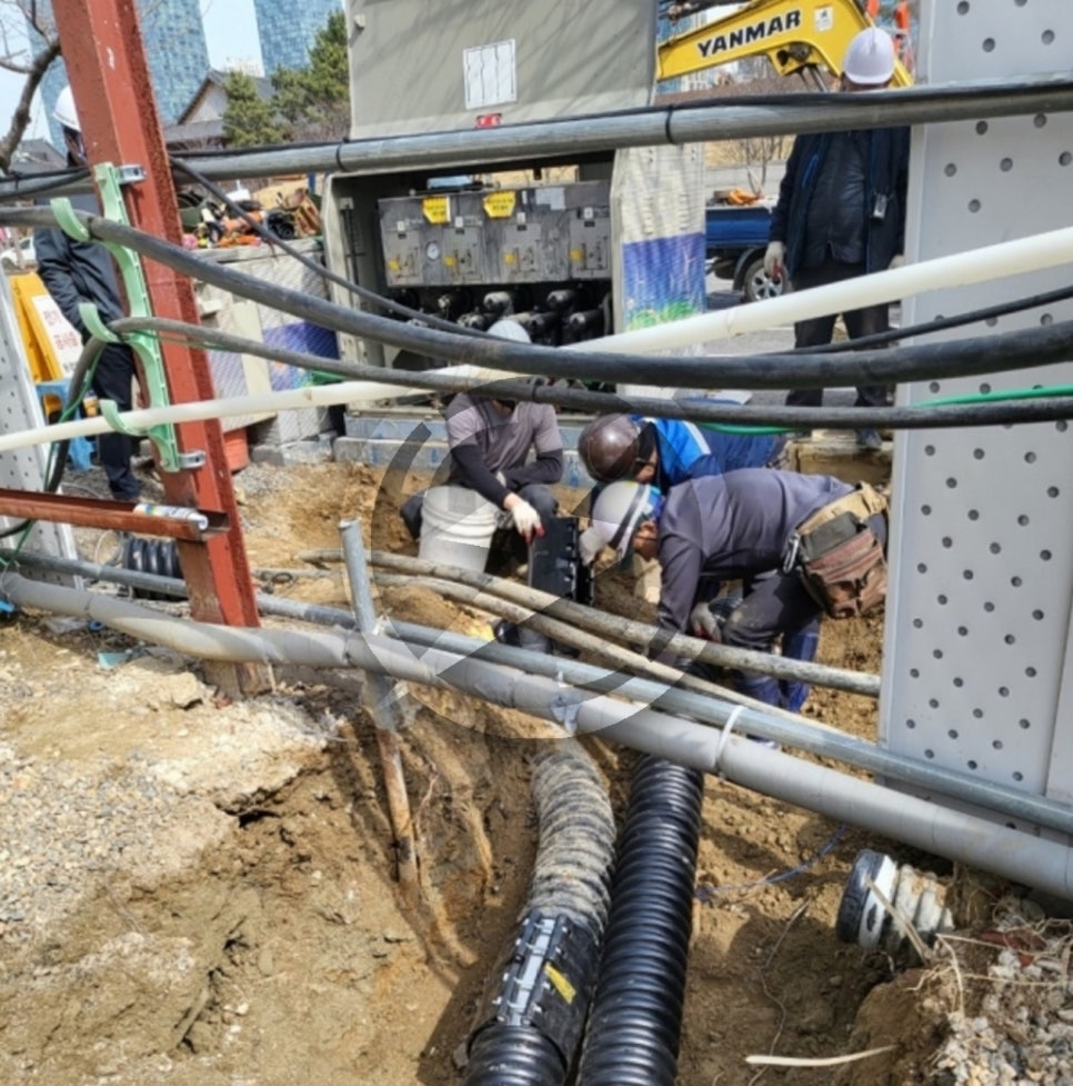 촬영장·공사장 임시전기 한전계량기 설치 공사 시공 사진 5