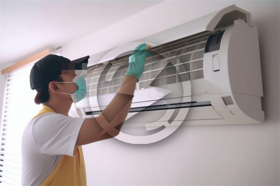 냉난방기 전기 증설 승압 공사 시공 사진 4