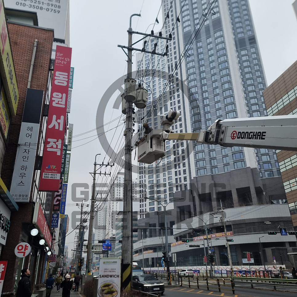 건물 지중 인입선 복구 공사 시공 사진 17