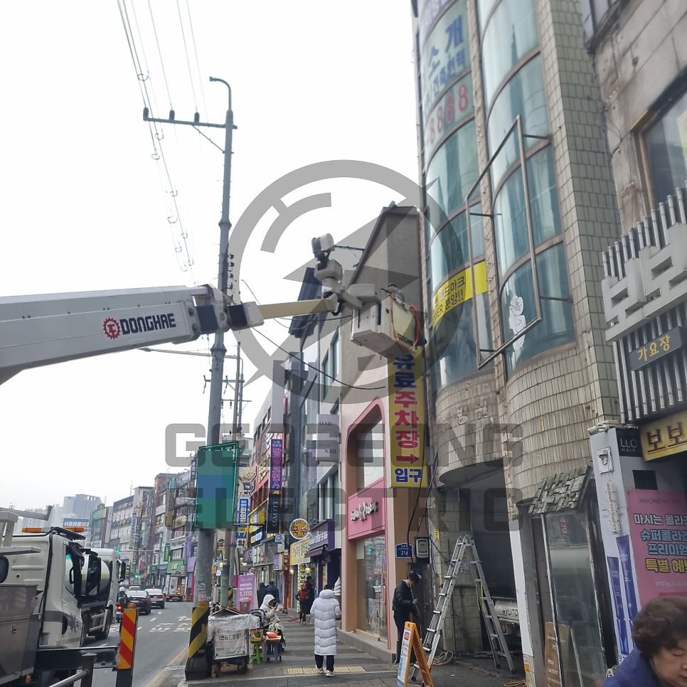 건물 지중 인입선 복구 공사 시공 사진 21