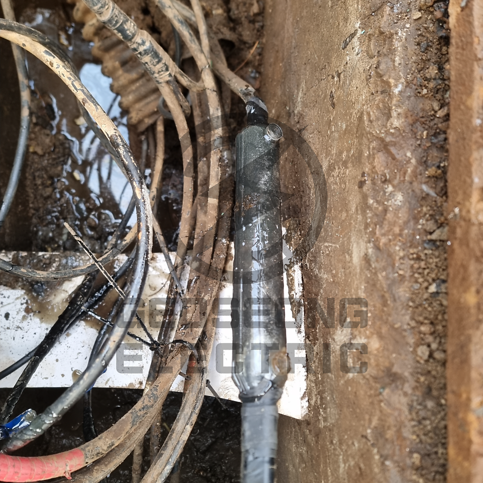 건물 지중 인입선 복구 공사 시공 사진 4