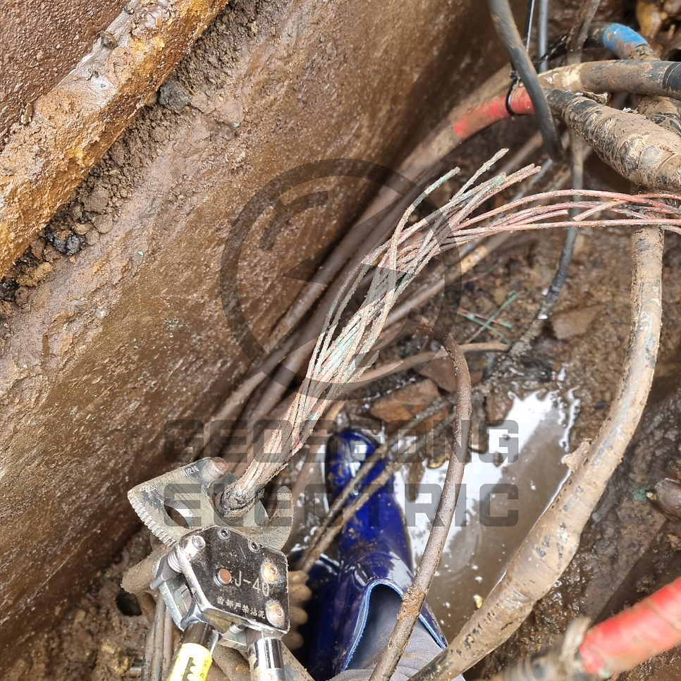 건물 지중 인입선 복구 공사 시공 사진 7