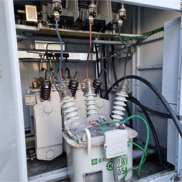 수변전 설비 공사 현장