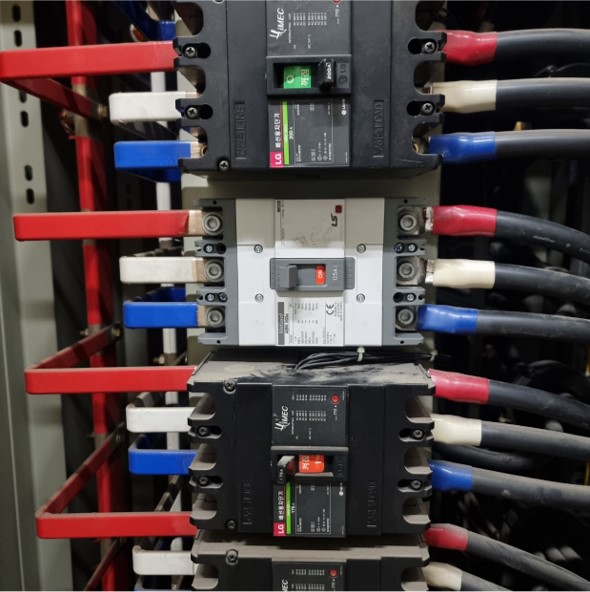 한전 증설·승압 공사 현장